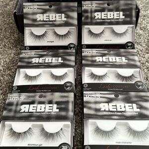 KISS Rebel Eyelash & Glue kit!